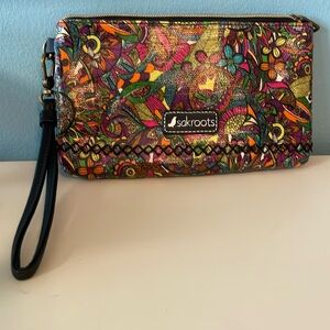 Sakroots zipper wristlet